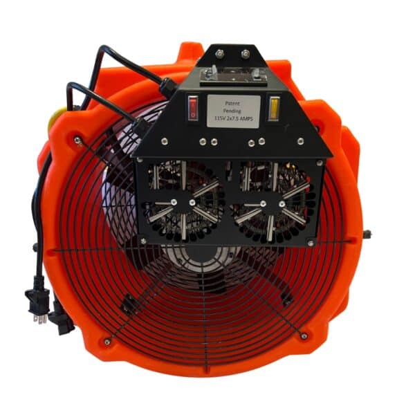 SS4000 thermal fan with electric bed bug heater attachment