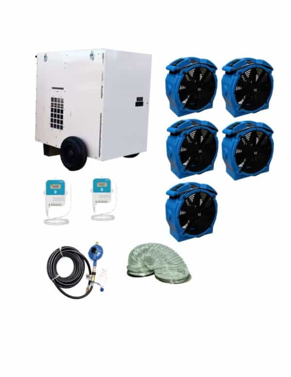 1,000 Sq. Ft. Propane Bed Bug Heater Package