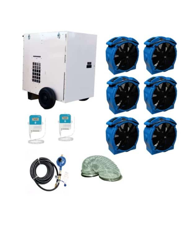 1,300 Sq. Ft. Propane Bed Bug Heater Package