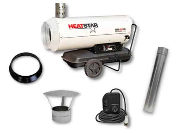 285,000 BTU HS Pro Indirect-Fired Diesel Heater Bundle