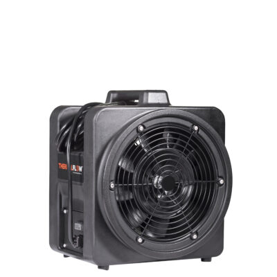 Mini axial air mover, high temperature rated fan