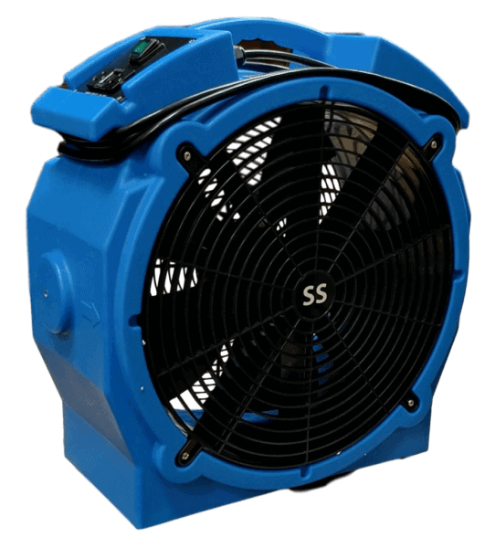 Elite SS axial air mover, air movers for bed bug treatments