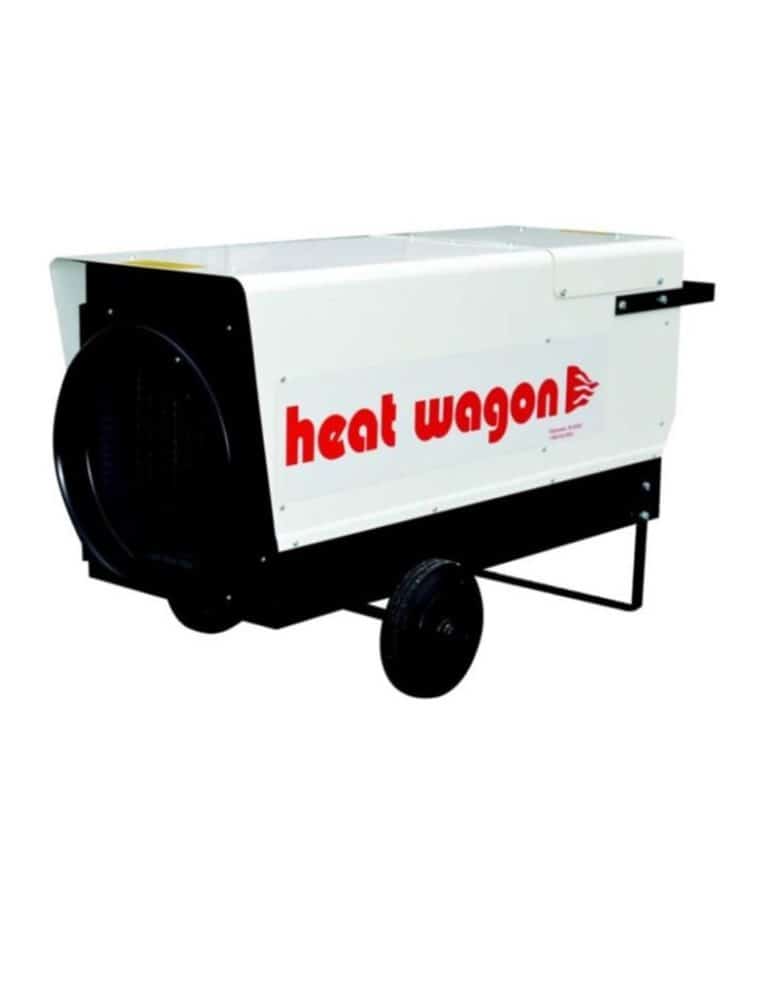 Heat Wagon 3-phase portable heater, 60kW construction heater, portable industrial electric heater