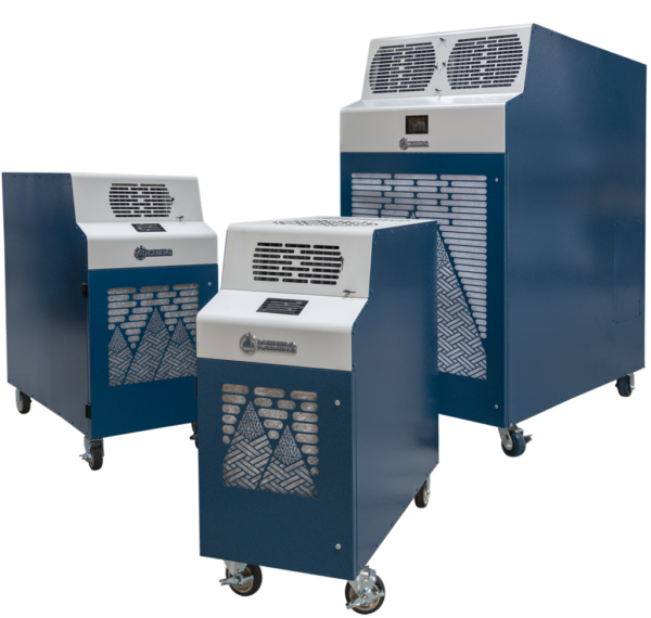 Commercial portable air conditioners