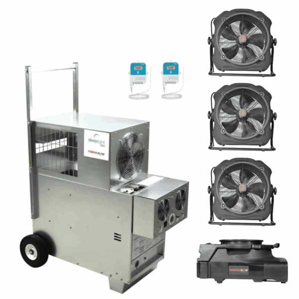 800 Sq ft Indoor Propane Bed Bug Heater Package, propane bed bug heater
